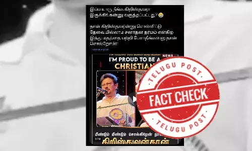 Original Video Shows Udhayanidhi Respecting All Religions, Declaring Himself a Common Man