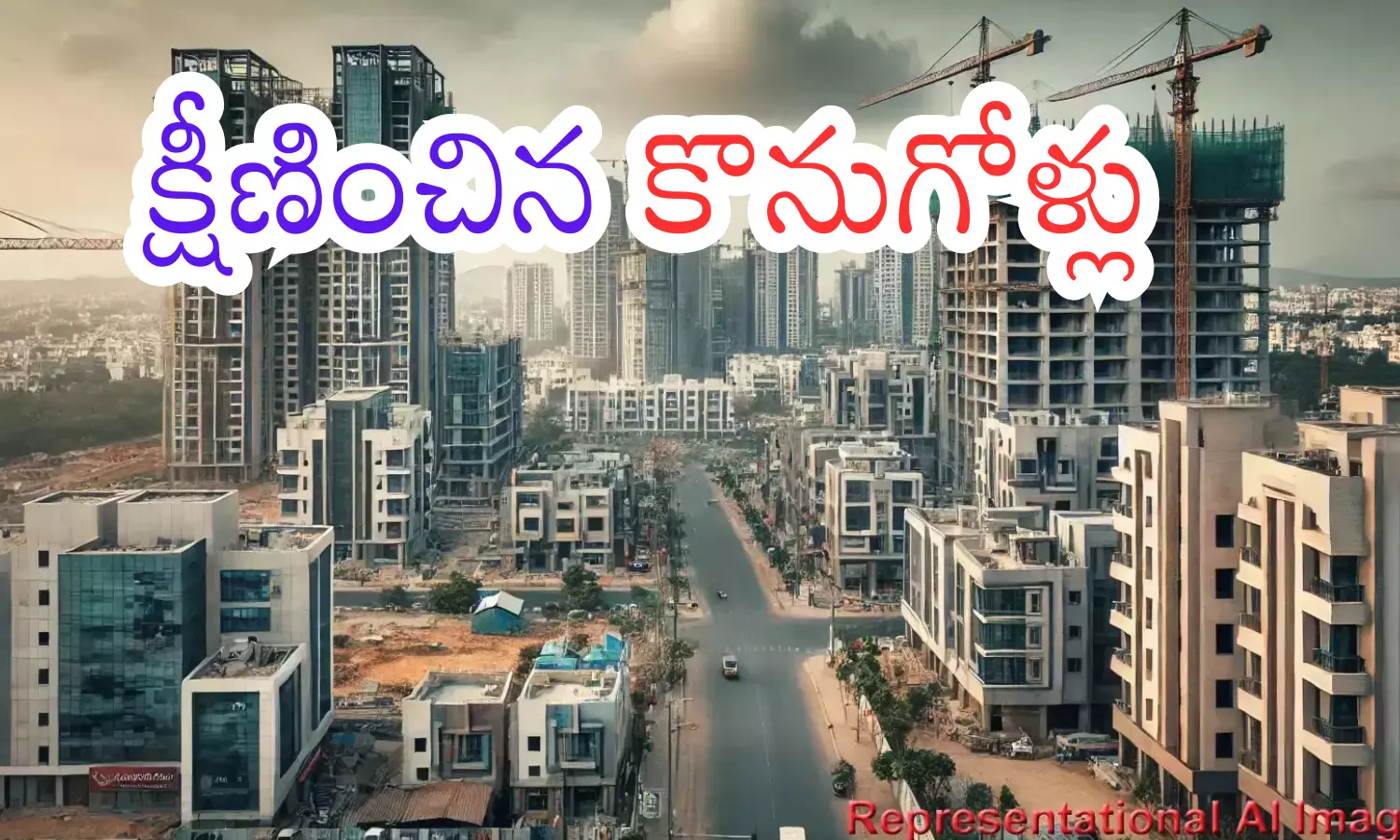 property buying, real estate, fallen, hyderabad