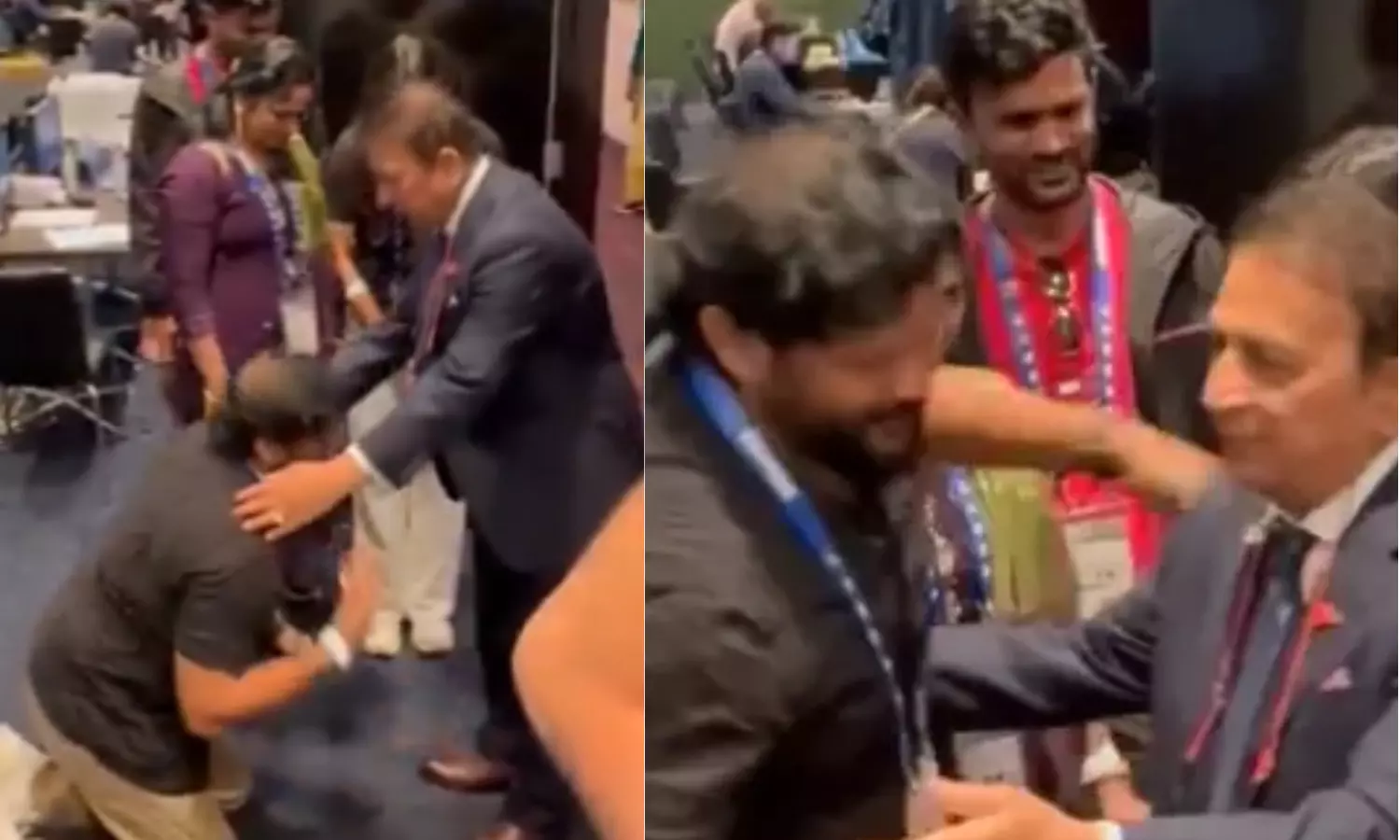 nitish kumar reddy, mutyal reddy, paying respect, sunil gavaskar