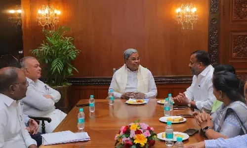 ministers, visit. free bus, bengaluru