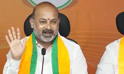 bandi sanjay, union minister, counter, revanth reddys comments