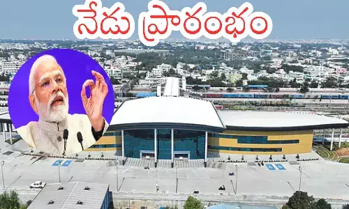 narendra modi,  inaugurate, charlapalli railway rtation, hyderbad