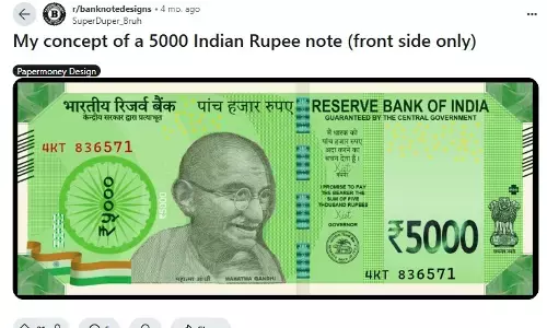 Rs. 5000 banknote, Reserve Bank of India, RBI announcement, Indian Currency