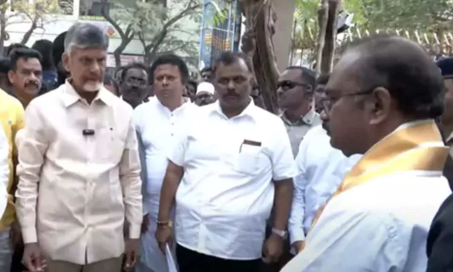 chandrababu,  chief minister, inspected, tirupati