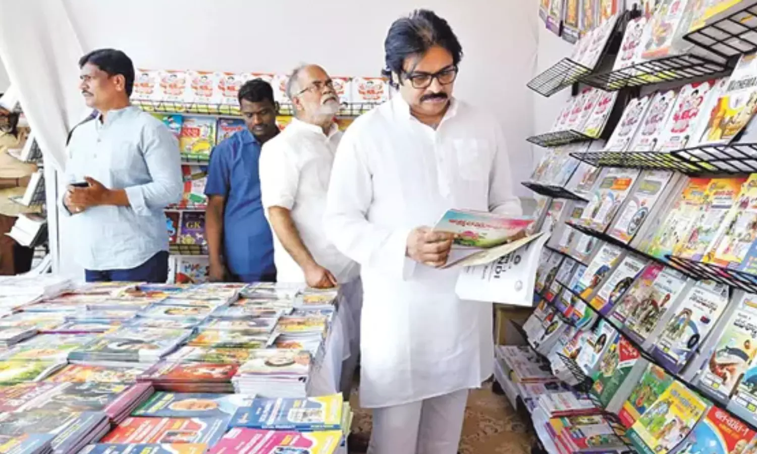 pawan kalyan, deputy chief minister, books, vijayawada