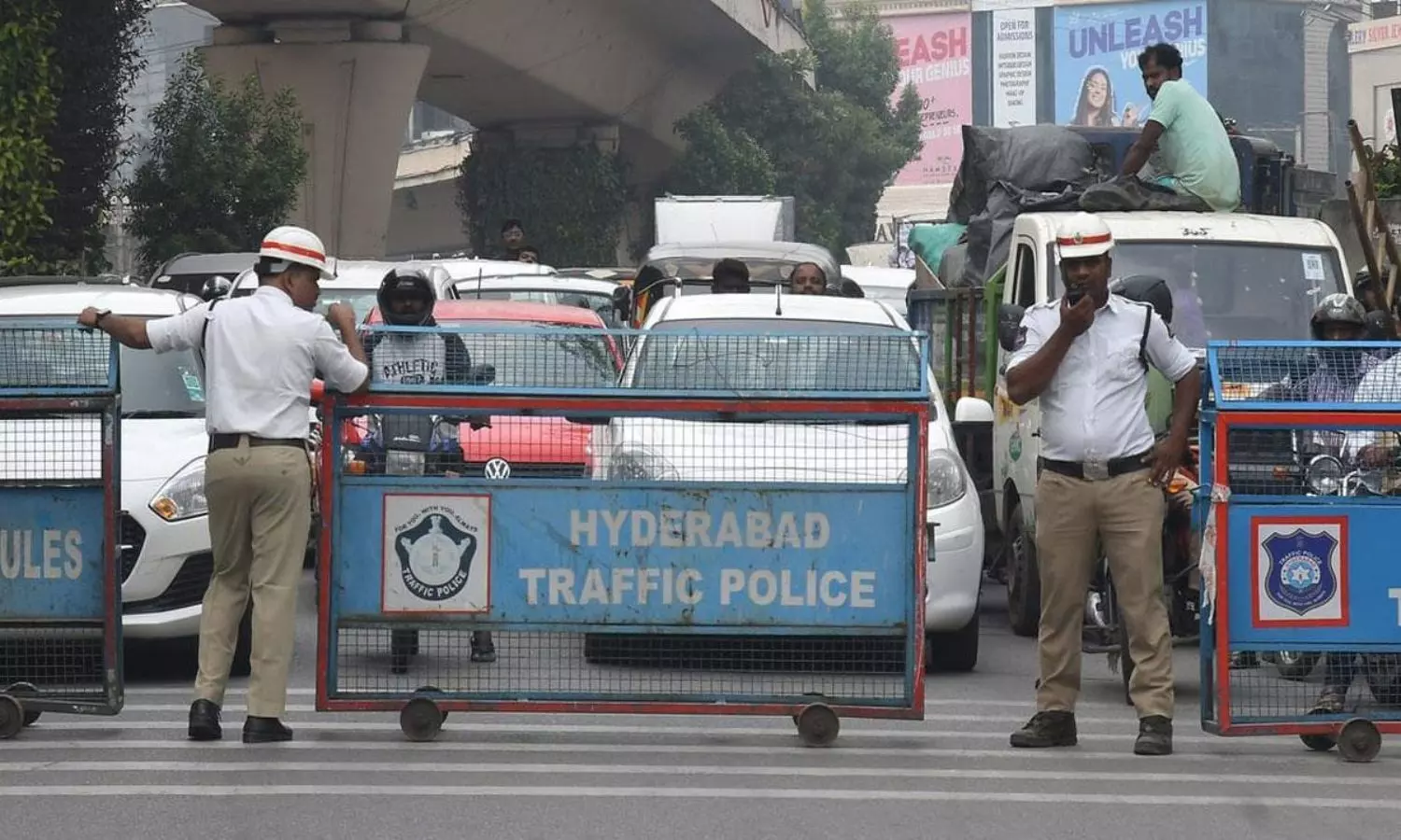 Traffic Restrictions, secunderabad, Hyderabad