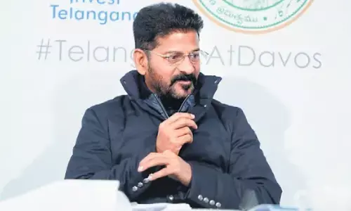 revanth reddy,  chief minister, singapore,  davos