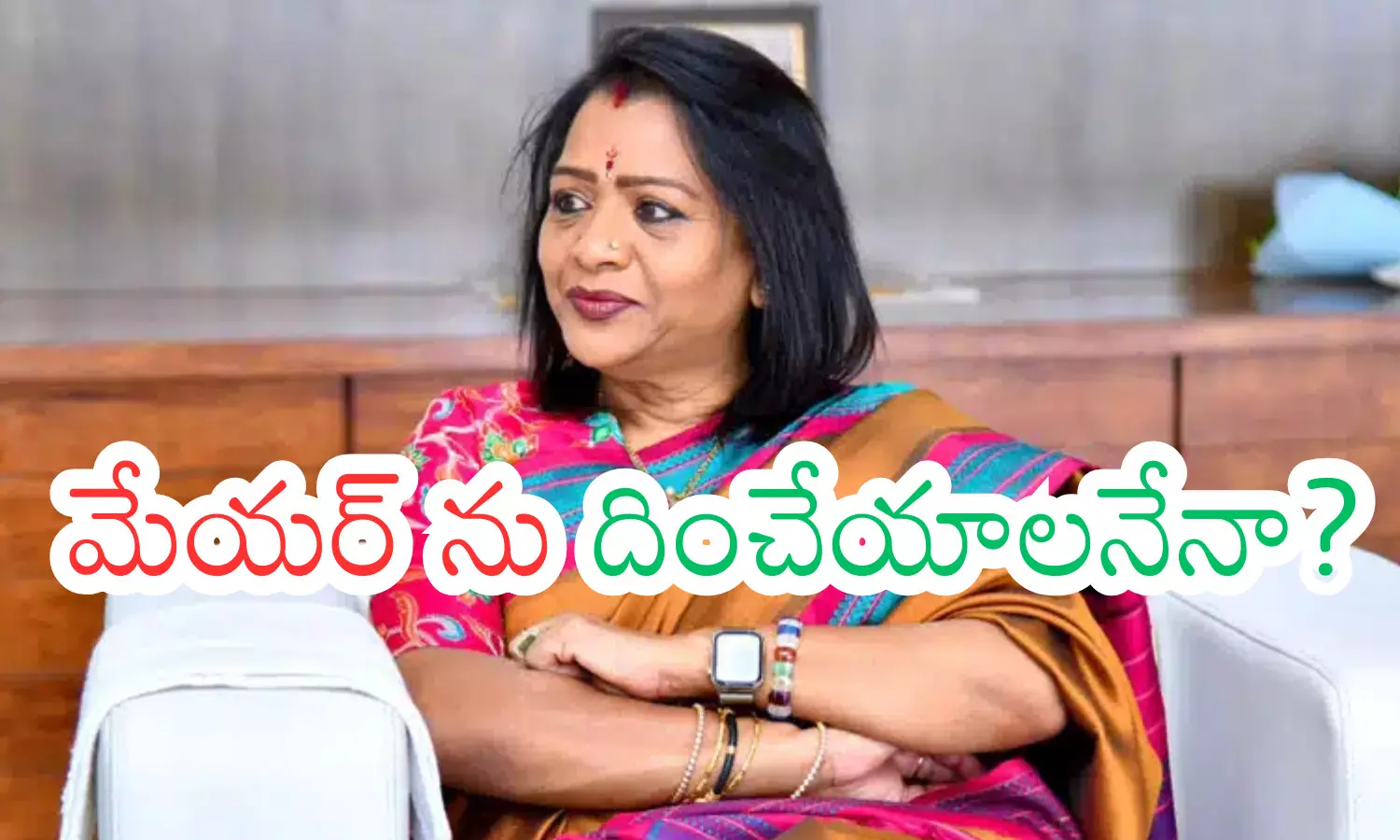 adwal wijayalakshmi, mayor, brs, hyderabad