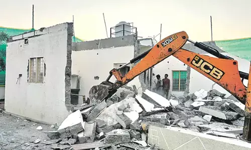 demolished, buildings, manda krishna madiga,warangal