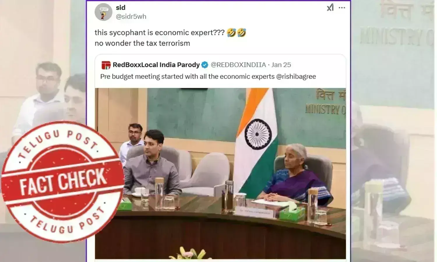 Financial minister,  budget meeting, social media, influencer meeting