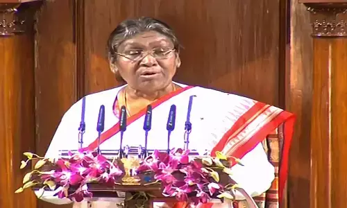 budget meetings, draupadi murmu , address, parlament