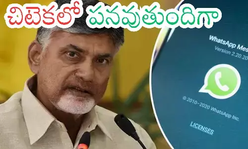 whats app services, 161 services, public,  andhra pradesh