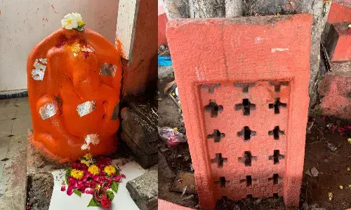 Manikonda, Chalukya monuments,Hyderabad