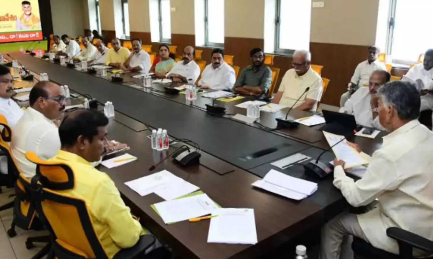 polit bureau meeting, tdp, chandrababu, key decisions
