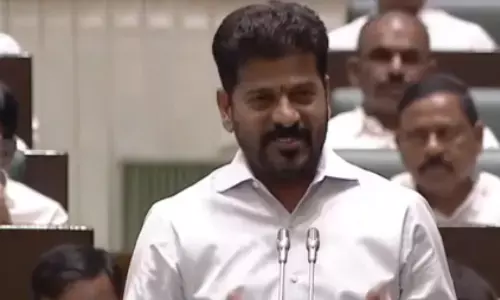 chief minister revanth reddy said that he will request union minister kishan reddy to name the cherlapalli railway terminal after potti sriramulu