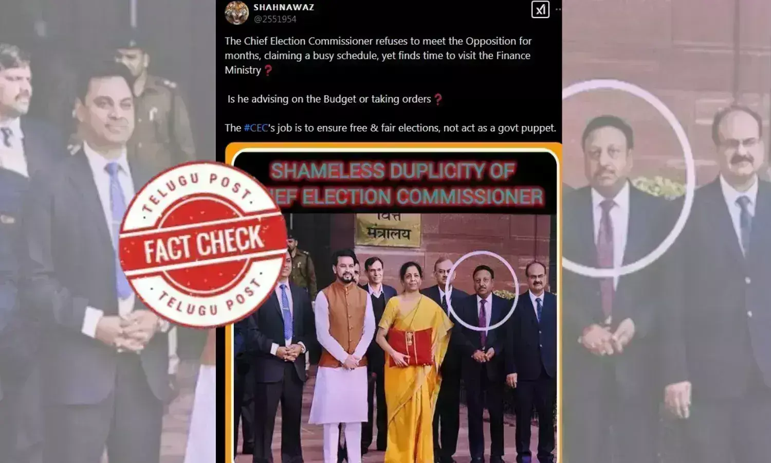 CEC NIRMALA SITARAMAN UNION BUDGET