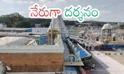 darsan time today in tirumala, crowd, divotees, wednesday