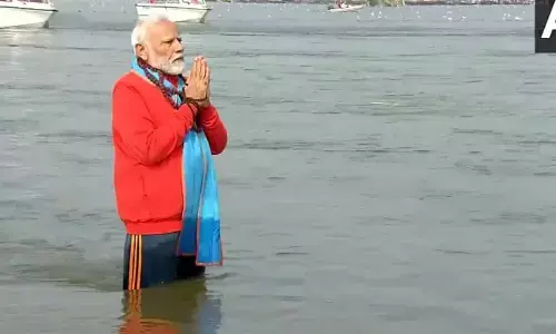 narendra  modi, prime minister, maha kumbh mela,  prayag raj