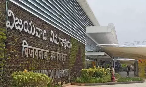 flights, landing, fog, gannavaram airport
