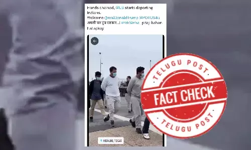 ଫ୍ୟାକ୍ଟ ଚେକ୍: ଭାଇରାଲ୍ ଫୋଟୋରେ ଥିବା ବ୍ୟକ୍ତି ମାନେ ଆମେରିକାରୁ ଫେରୁଥିବା ଭାରତୀୟ ନୁହଁନ୍ତି