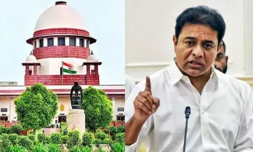 సుప్రీంకోర్టులో కేటీఆర్ పిటిషన్.. మరోసారి వాయిదా!!