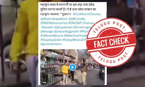 The original video is from Jharkhand and is unrelated to the Mahakumbh