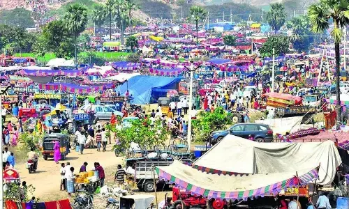 peddagattu jatara , restrictions,  vijayawada-hyderabad national highway,  suryapet district