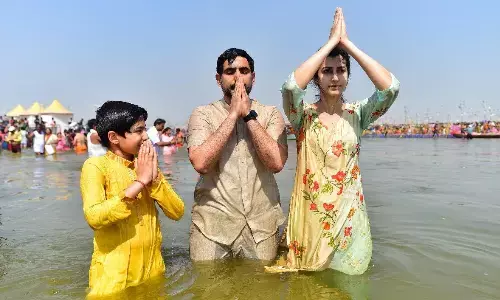 nara lokesh,  minister,  maha kumbh mela, prayagraj