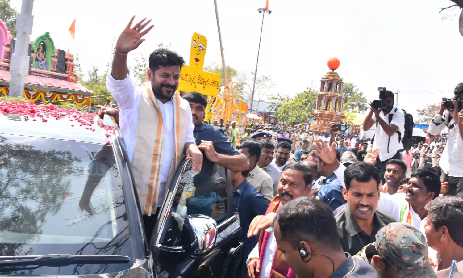 revanth reddy,  chief minister, anger,  kcr