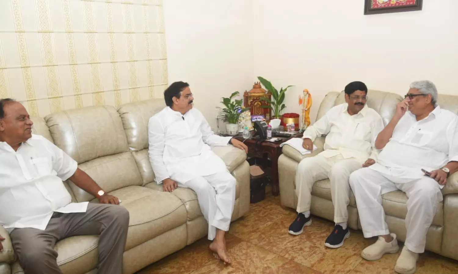 nadendla manohar, minister, visit, nellore district