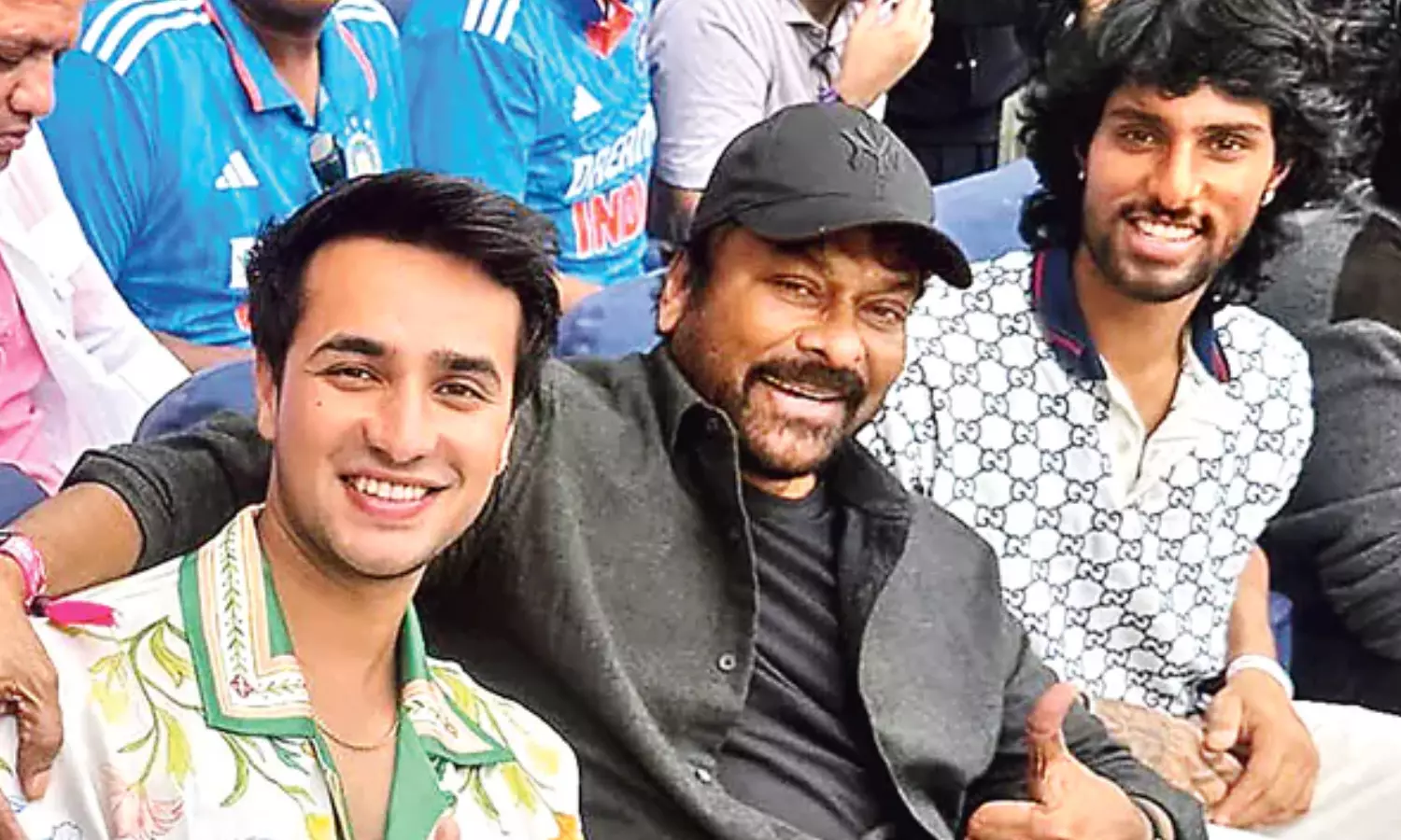 india-pakistan match, dubai, chiranjeevi, sukumar