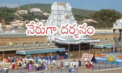 darsan time today in tirumala,  crowd, divotees, sunday