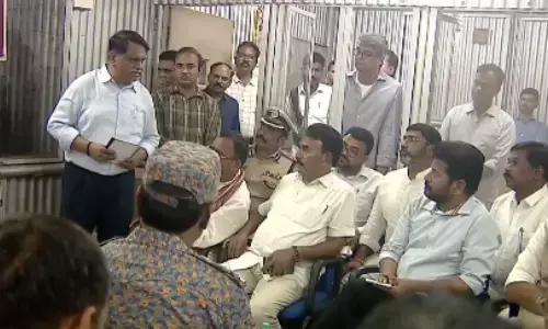 revanth reddy, chief minister, left bank tunnel, srisailam