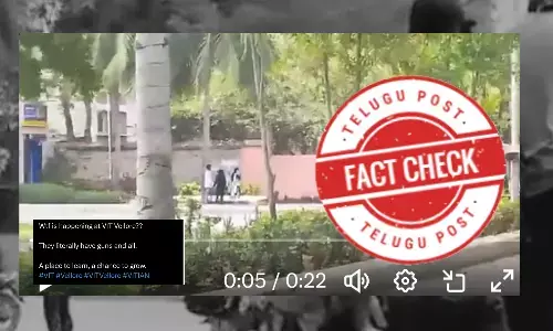 A mock drill video is being circulated with a misleading caption