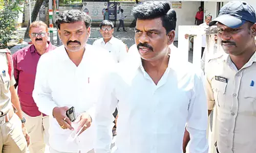 police, questioned, gorantla madhav,  ycp mp