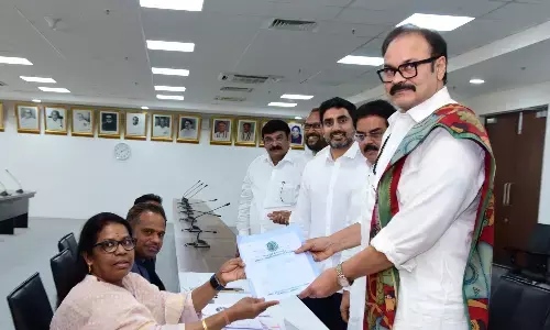 konidala nagababu, mlc candidate, janasena, nomination