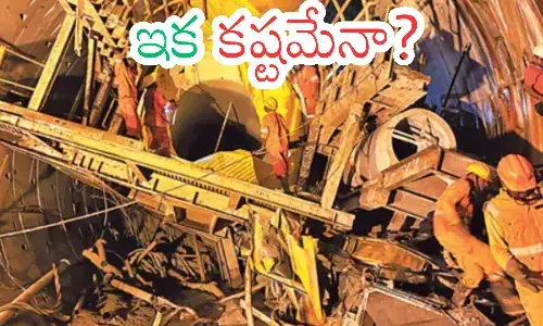 search, workers, left tunnel, srisailam