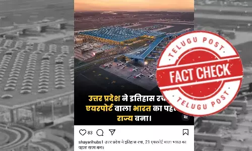 The photo in the viral post has no connection to Uttar Pradesh.