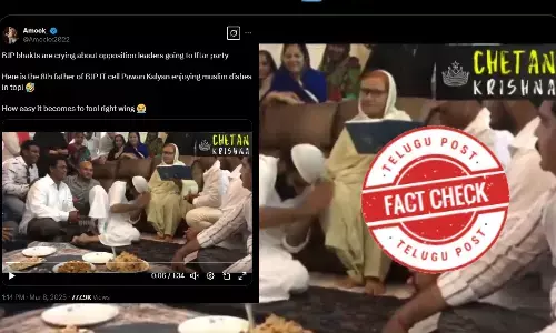 ఫ్యాక్ట్ చెక్: ఆంధ్రప్రదేశ్ డిప్యూటీ సీఎం పవన్ కళ్యాణ్ కు చెందిన పాత వీడియోను ఇటీవలిదిగా వైరల్ చేస్తున్నారు