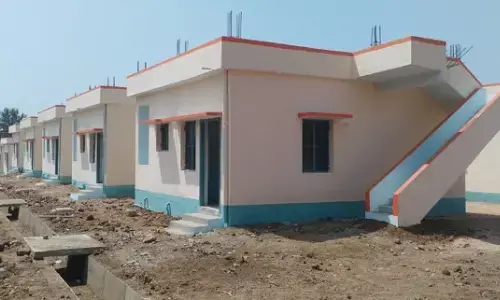 good news, e building houses,  government, andhra pradesh