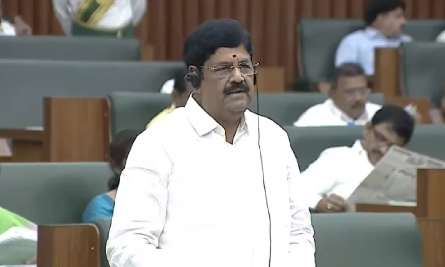 anam ramanarayanan reddy, minister, kasinayana ashramam,  demolition