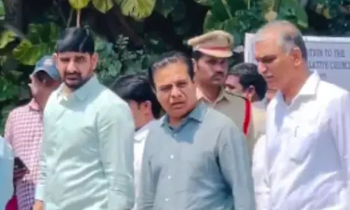 ktr, brs working president, governors speech,  telangana