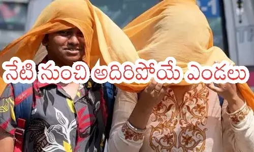 summer, temperatures, maximum levels, two telugu states