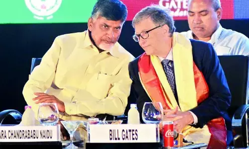 chandrababu,  chief minister,  bill gates,  delhi