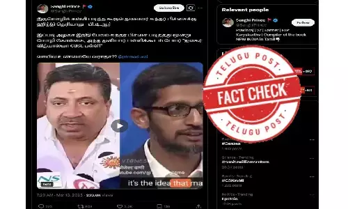 Sundar Pichai really speak Hindi