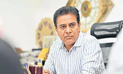 ktr, brs working president,  london, america