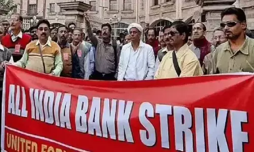 bank employees,  strike, demands, 23rd of this month