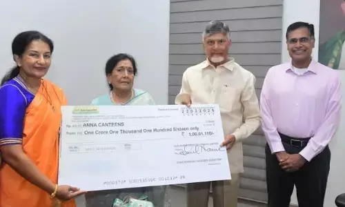dr. shantha rao, donated, one crore, anna canteen