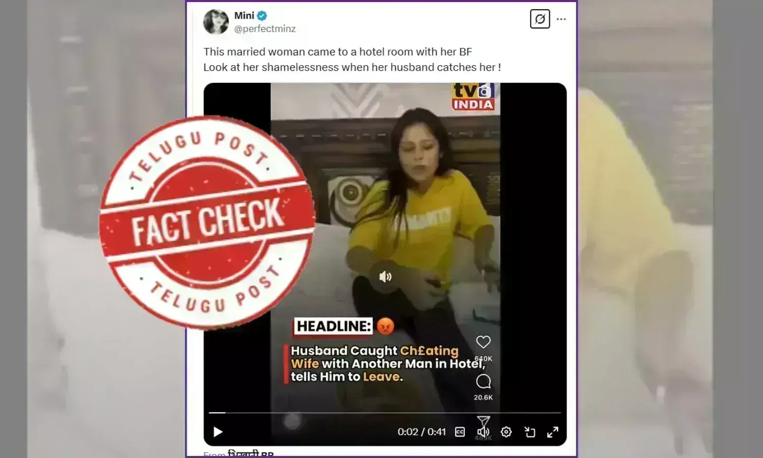 woman found in a hotel room