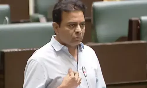 ktrs comments,  chaos,  congress members, telangana assembly